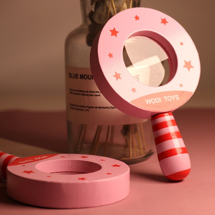 2 PCS HD Five-Corner Star Round Diagram Optical Magnifying Glass