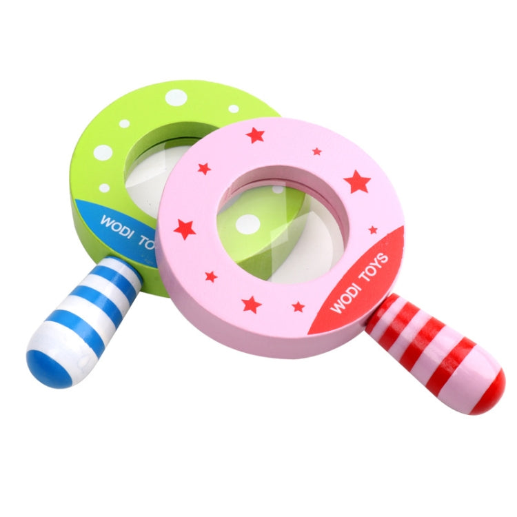 2 PCS HD Five-Corner Star Round Diagram Optical Magnifying Glass