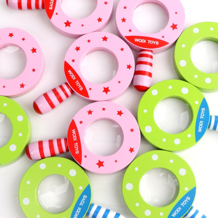2 PCS HD Five-Corner Star Round Diagram Optical Magnifying Glass