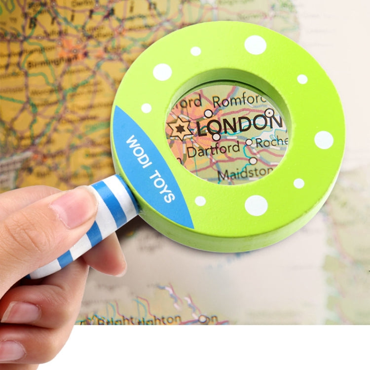 2 PCS HD Five-Corner Star Round Diagram Optical Magnifying Glass