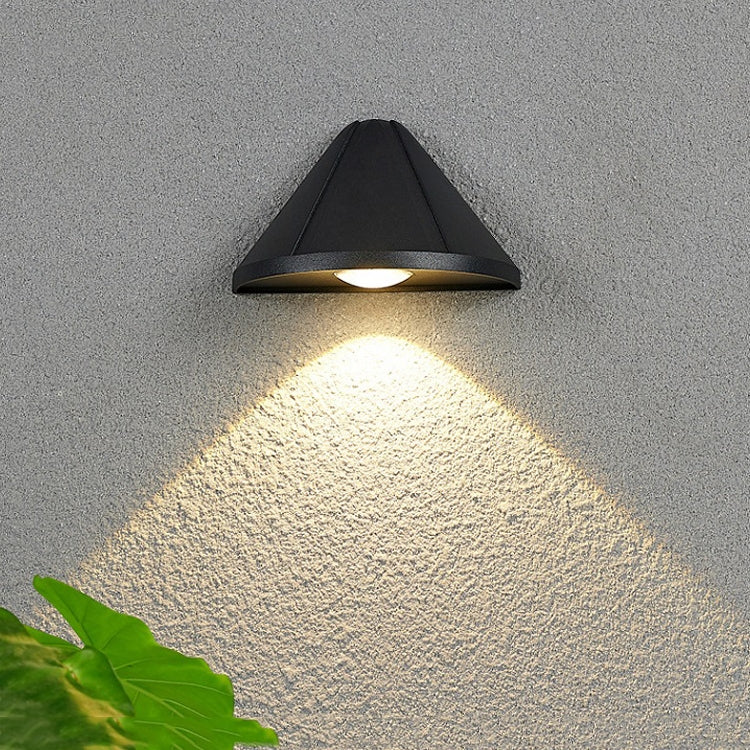 5W LED Outdoor Aisle House Number Wall Lamp, Light color: Warm White