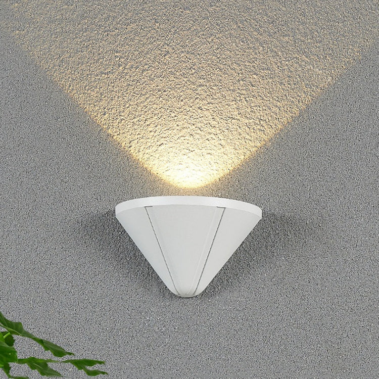 5W LED Outdoor Aisle House Number Wall Lamp, Light color: Warm White