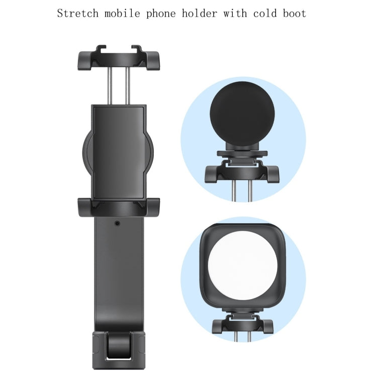 Mini Single Axis Gimbal Handheld Anti-Shake Stabilizer(Black)
