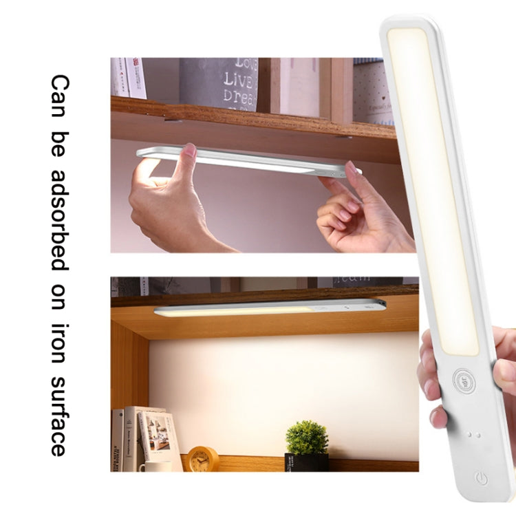 SD-839H 3W USB Charging & Plugging Dual Purpose LED Eye Protection Reading Lamp(White)