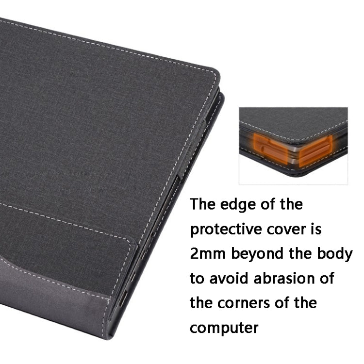 Laptop Leather Anti-Fall Protective Case For Lenovo YOGA 14s 2021