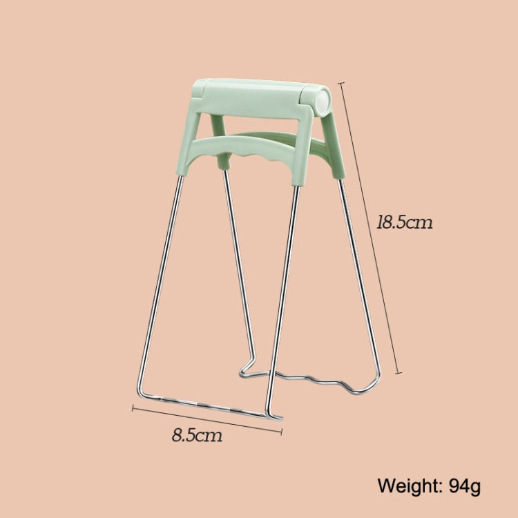 3 PCS Kitchen Anti-scald Heat Insulation Clip, Specification: Disk Clip (Shallow Green)