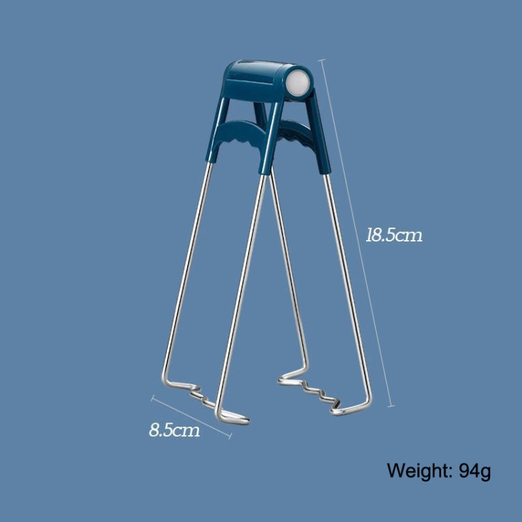 3 PCS Kitchen Anti-scald Heat Insulation Clip, Specification: Disk Clip (Blue)