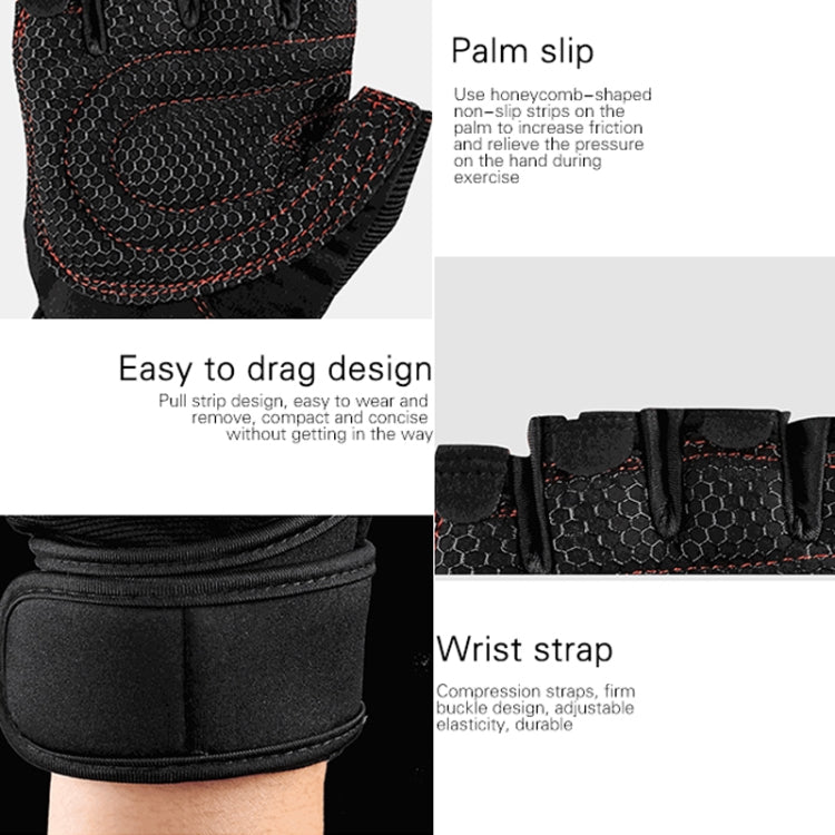 ST-2120 Gym Exercise Equipment Anti-Slip Gloves, Size: XL