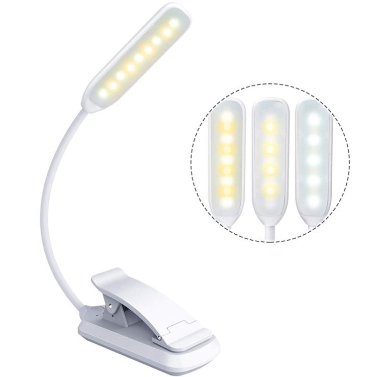 8027-1  9 LEDs Reading Lamp Music Score Clip Light