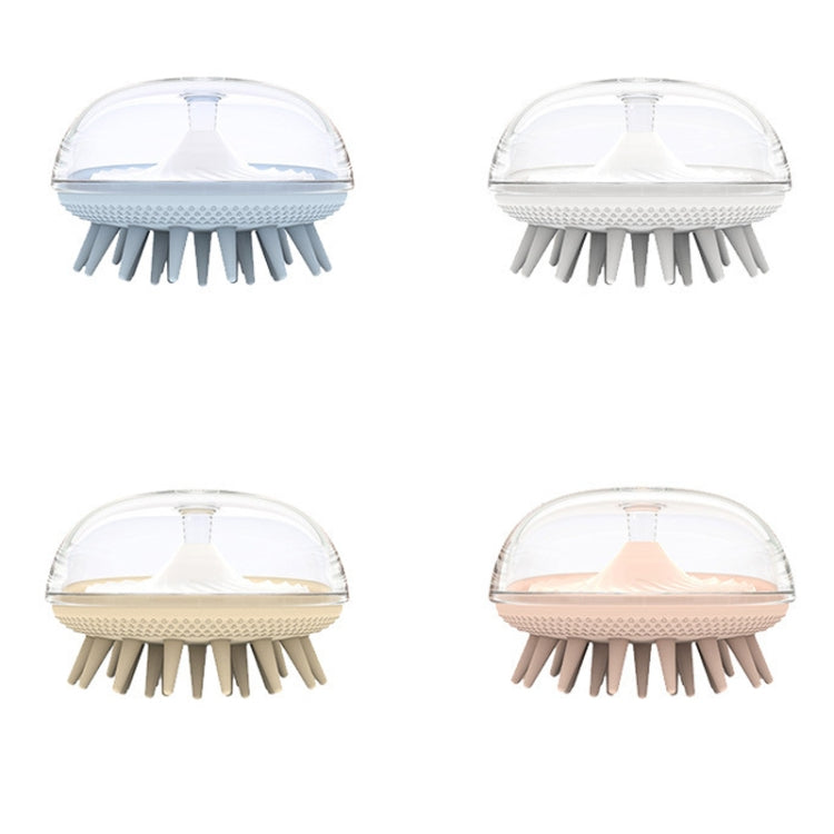 3 PCS Silicone Head Massage Shampoo Brush