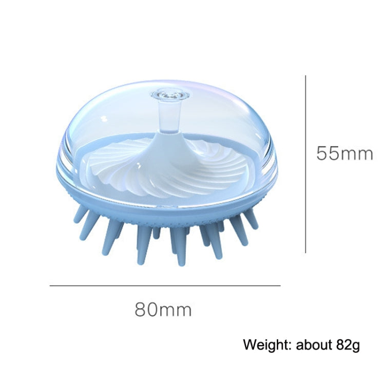 3 PCS Silicone Head Massage Shampoo Brush
