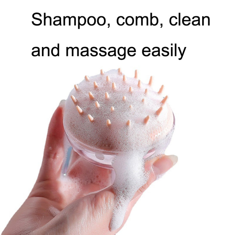 3 PCS Silicone Head Massage Shampoo Brush