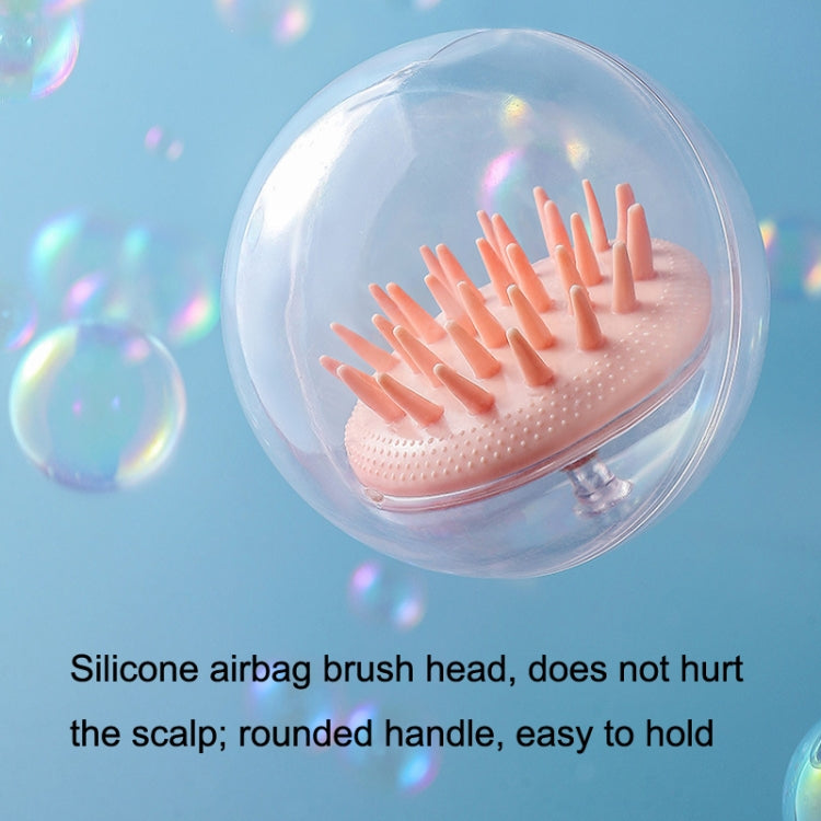 3 PCS Silicone Head Massage Shampoo Brush