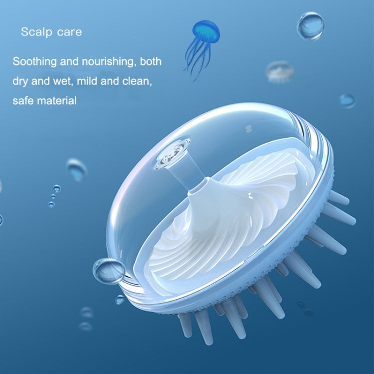 3 PCS Silicone Head Massage Shampoo Brush