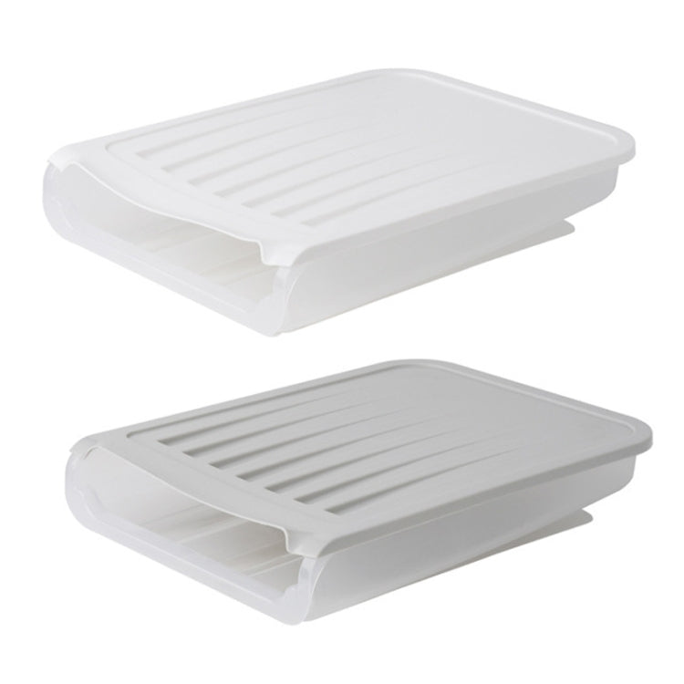 SY-HZ-203 Single Layer Automatic Rolling Egg Storage Box With Lid