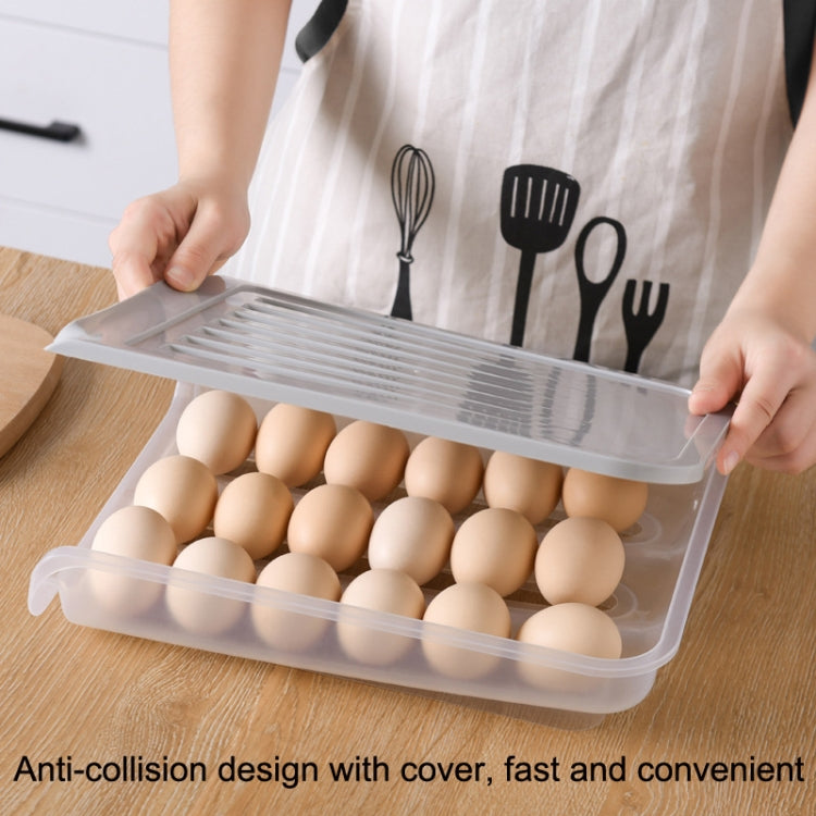 SY-HZ-203 Single Layer Automatic Rolling Egg Storage Box With Lid
