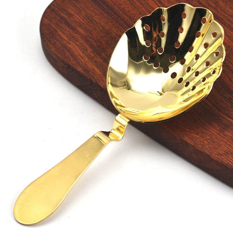 Seashell Shape Stainless Steel Strainer Cocktail Ice Filter