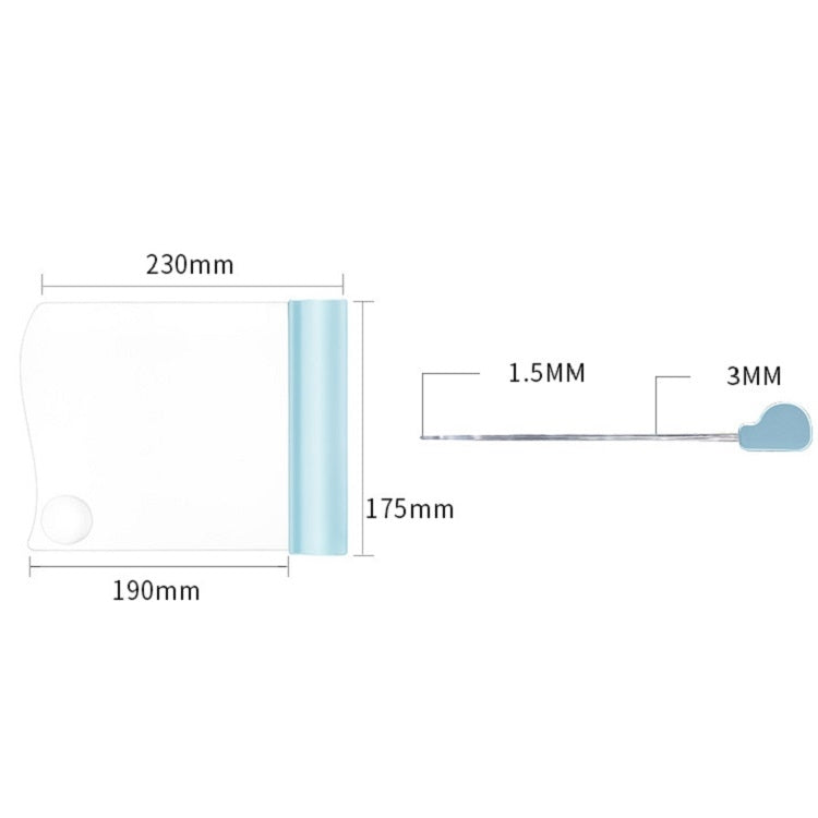 LED Acrylic Plate Eye Protection Night Reading Lamp