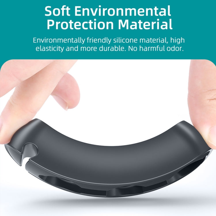 20 PCS Magnetic Suction Tip Storage Portable Anti-Loss Cable Manager(Black)