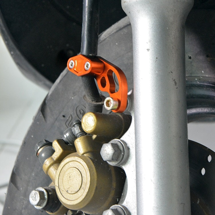 2 PCS Motorcycle Modification Accessories Universal Brake Hose Clamp