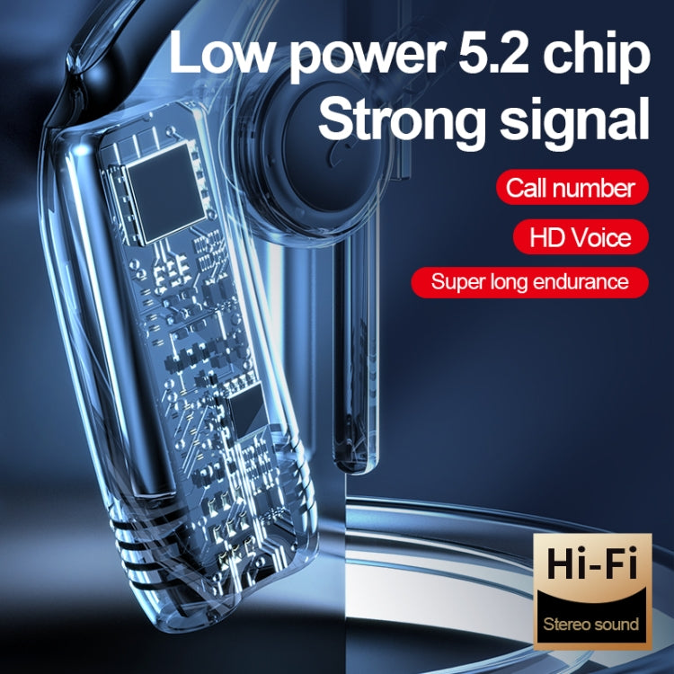 M99 Bluetooth V5.2 Single Earhook Business Headphone