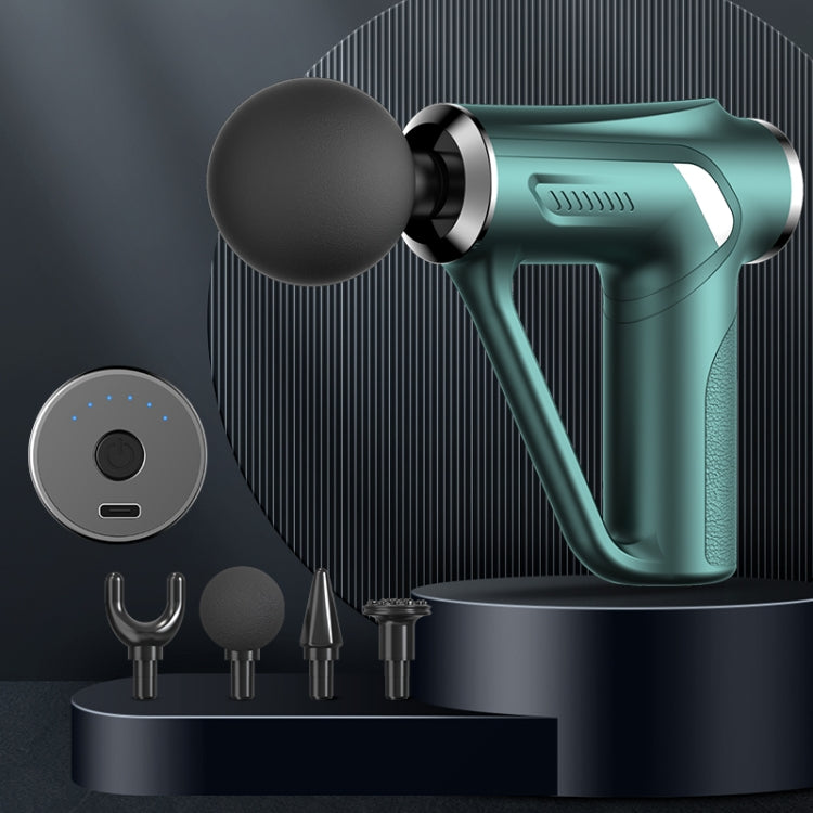 HB-008  Triangular Electric Fascia Gun Body Massage Gun, Specification: Button Style