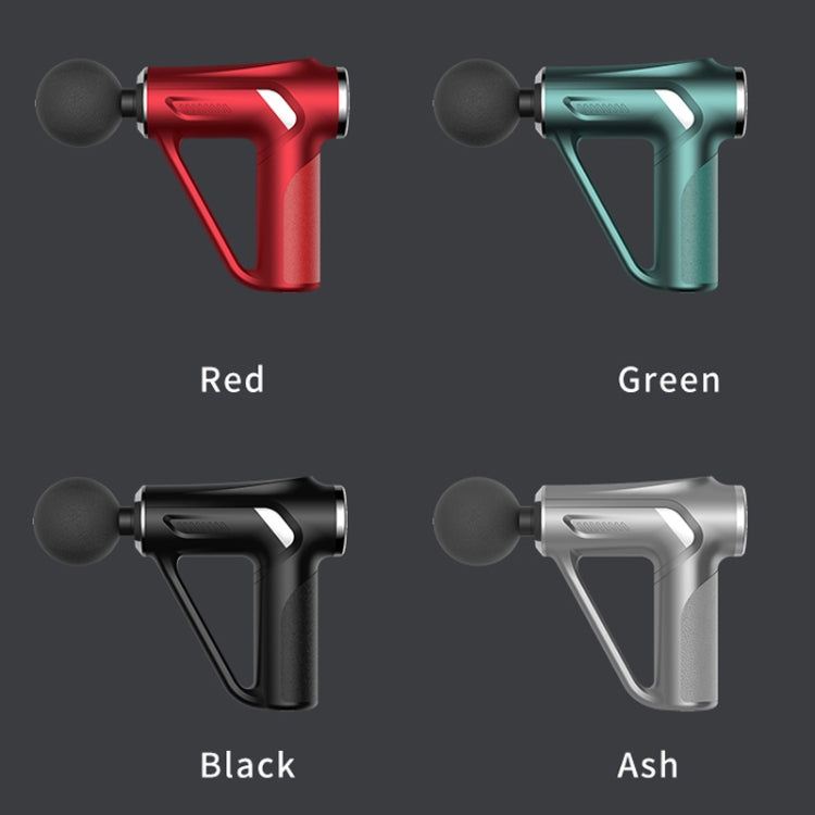 HB-008  Triangular Electric Fascia Gun Body Massage Gun, Specification: Button Style