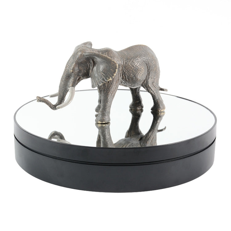 25cm Adjustable Speed Electric Rotating Display Stand Video Shooting Props Turntable