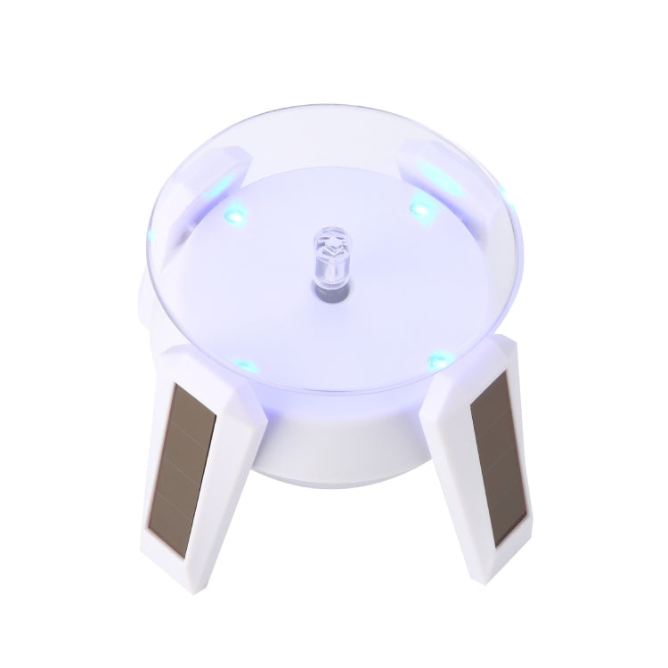 High-Footed UFO Solar 9cm 360 Rotating Display Stand Props Turntable