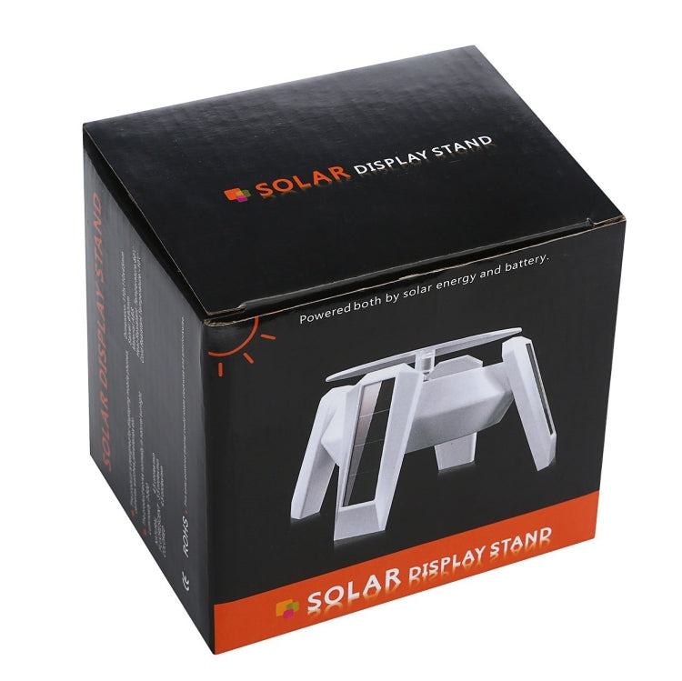 High-Footed UFO Solar 9cm 360 Rotating Display Stand Props Turntable