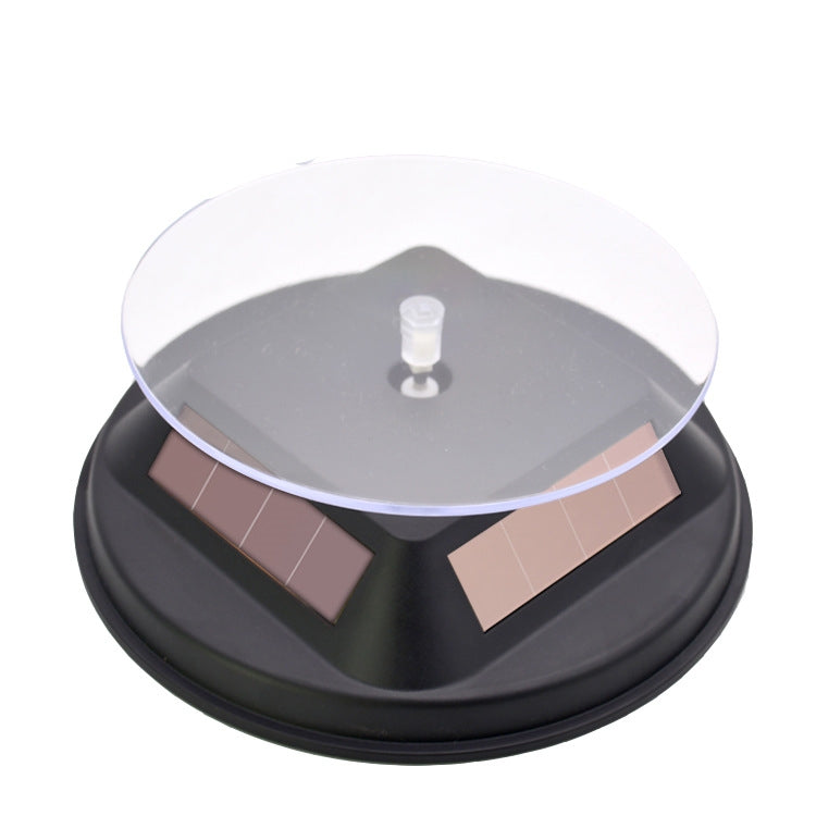 12cm Solar Rotating Display Stand Props Turntable