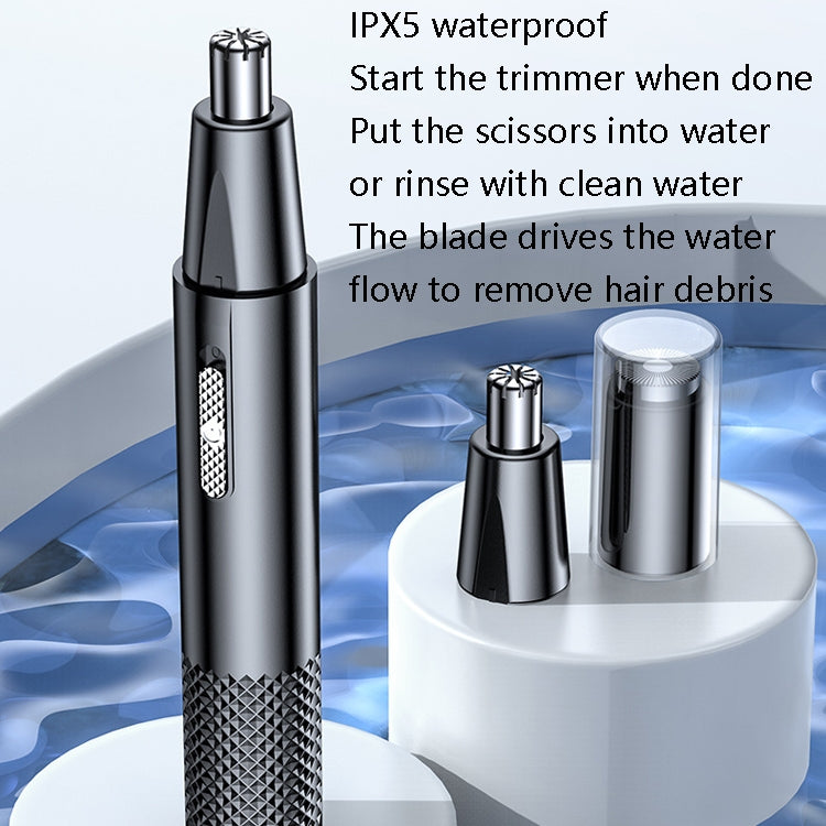 YD-112 Electric Nasal Hair Cutting Shear, Style: Nose Hair Device+Shaver