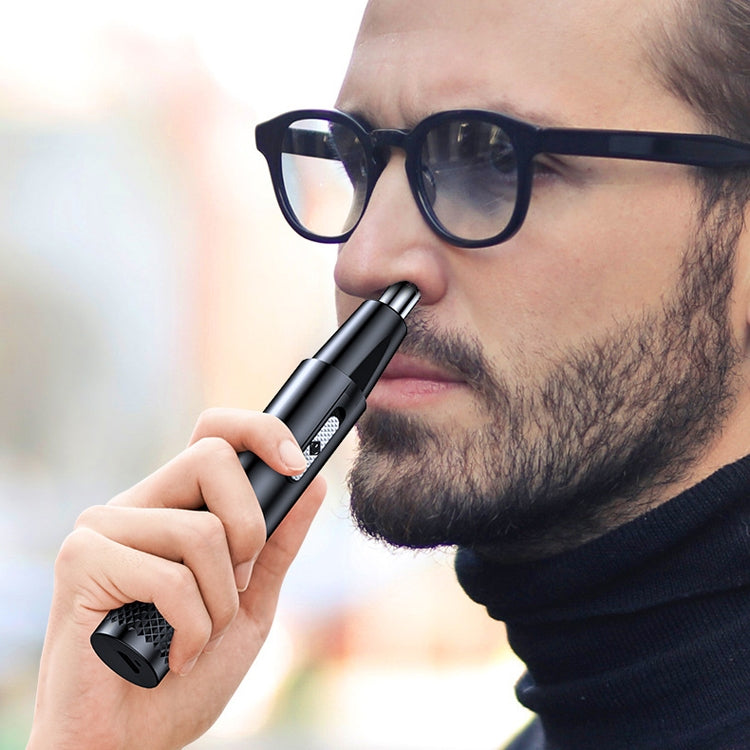 YD-112 Electric Nasal Hair Cutting Shear, Style: Nose Hair Device+Shaver