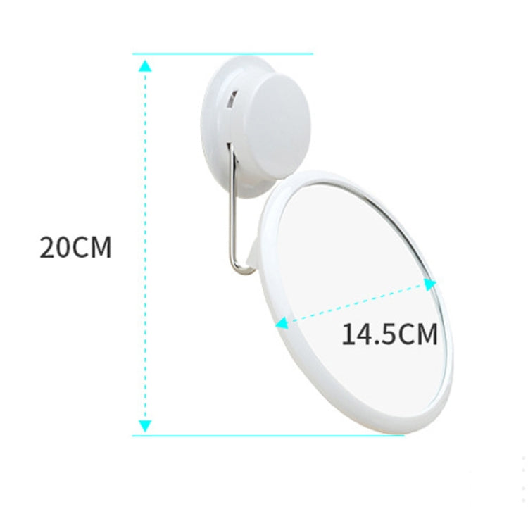 Nail Free Bathroom Mirror Rotating Folding Makeup Mirror(260132)