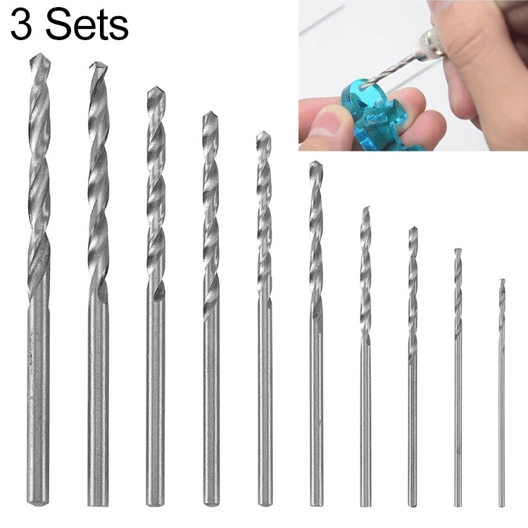 3 Sets Drill Aluminum Slloy Hand Drill Punch