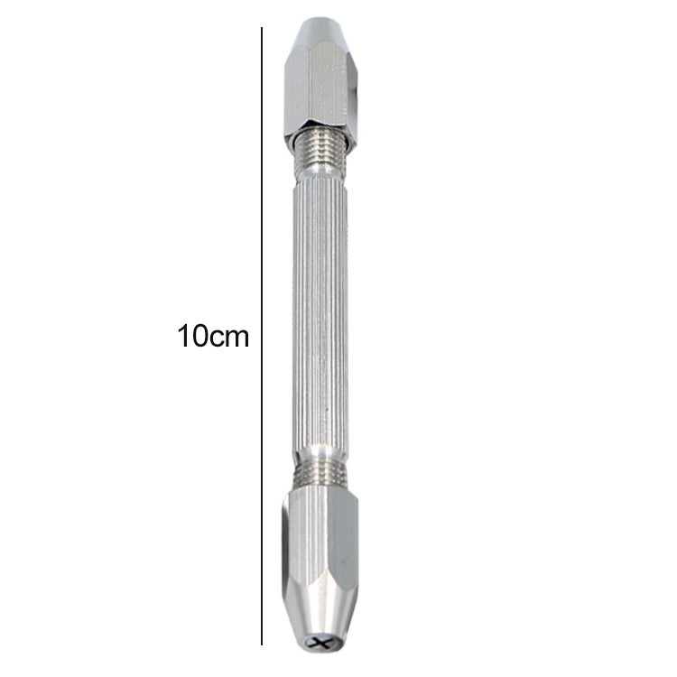 3 PCS Double-ended Steel Pick Aluminum Slloy Hand Drill Punch