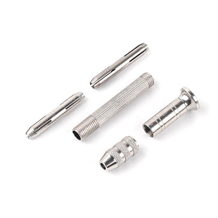Steel Pick + Holder + 10 Drills Aluminum Slloy Hand Drill Punch