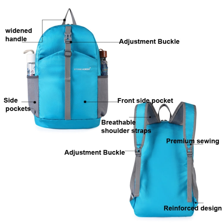Stone Horse Outdoor Waterproof Folding Travel Backpack