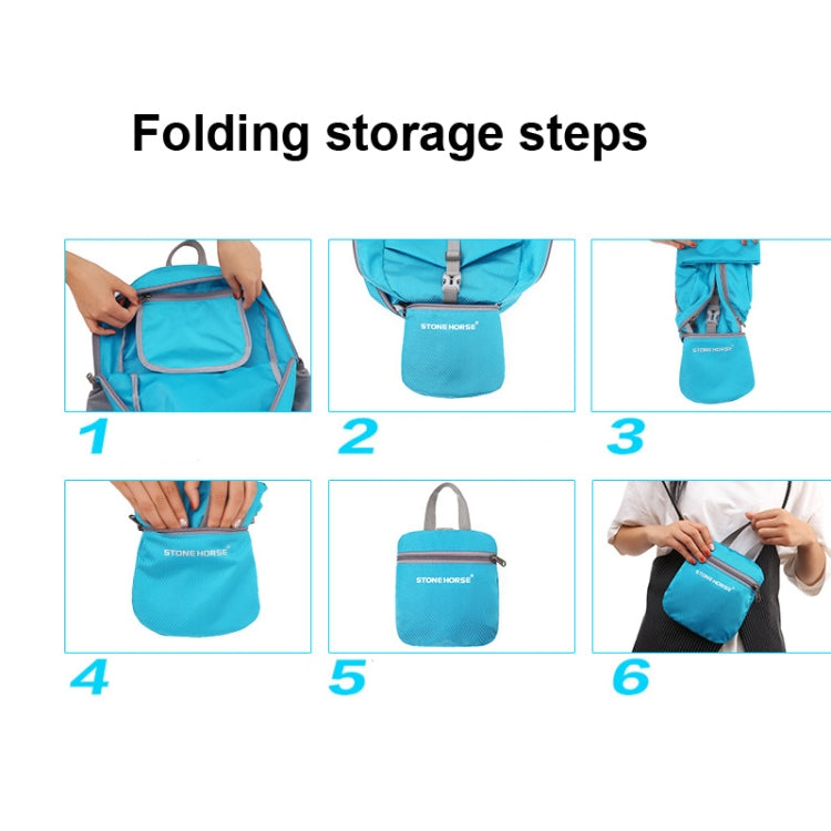Stone Horse Outdoor Waterproof Folding Travel Backpack