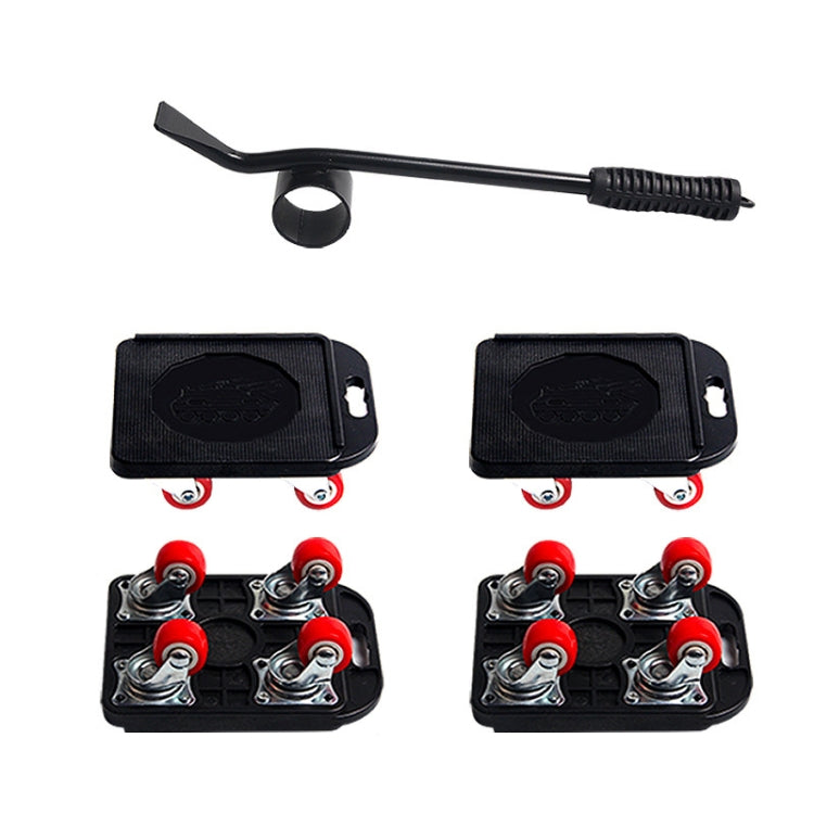 BJQ0001 Hardware Tools Heavy Object Mover, Style: Rubber Wheel Tank Type