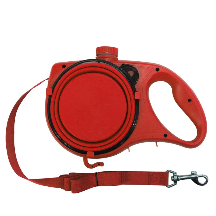 SHYLGQ-1 3 In 1 Portable Water Bottle + Leash + Drinking Bowl Set