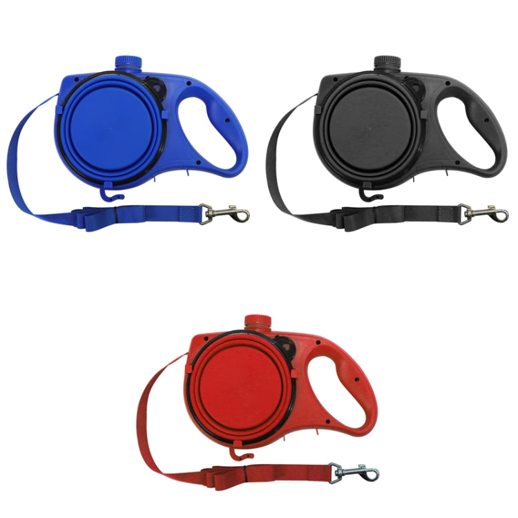 SHYLGQ-1 3 In 1 Portable Water Bottle + Leash + Drinking Bowl Set