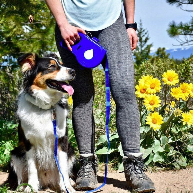 SHYLGQ-1 3 In 1 Portable Water Bottle + Leash + Drinking Bowl Set