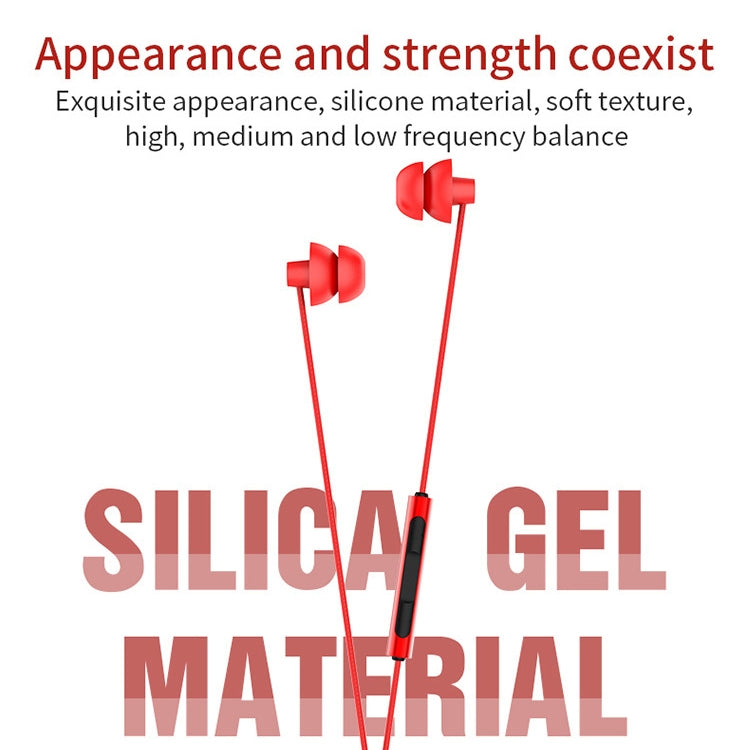 EN3900 3.5mm Plug In-Ear Wired Control Earphone with Mic