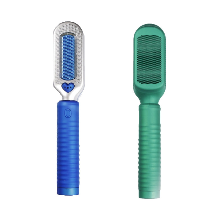 Lady Ice Comb Negative Ion Hair Straightener Blue Light Hair Care Ice Comb