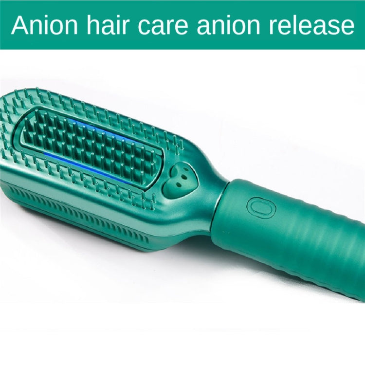 Lady Ice Comb Negative Ion Hair Straightener Blue Light Hair Care Ice Comb