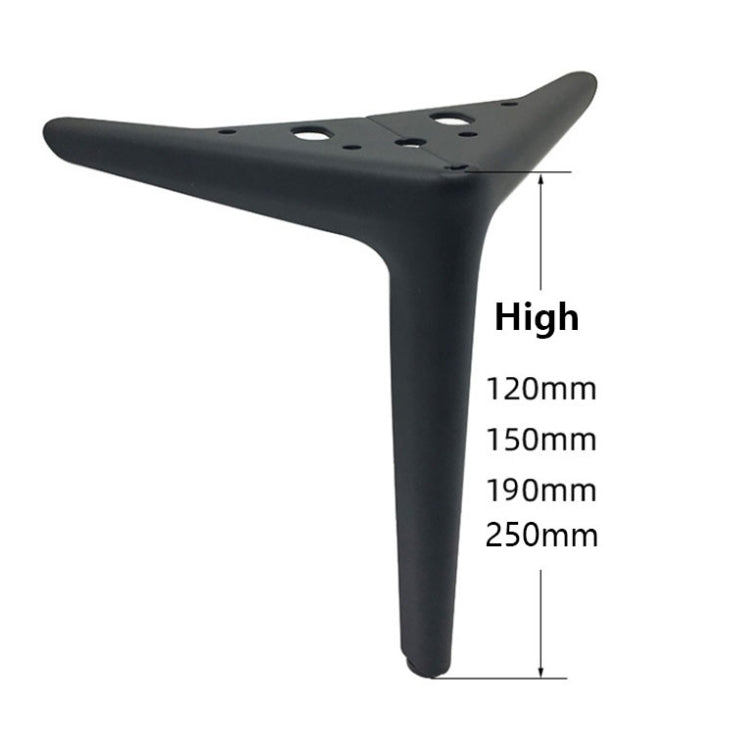 LH-XY-0010 Sofa Cabinet Metal Leg Furniture Leg, Height: 15cm