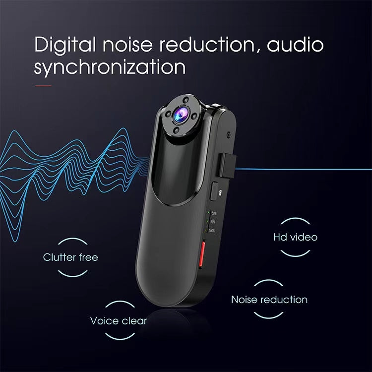 AD-718 1920 x 1080 Pocket Recorder Mini DV Recorder, Support TF Card(Black)