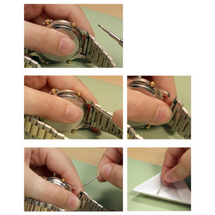 144 PCS / Set 8-25mm Strap Connecting Shaft Stainless Steel Watch Spring Bar