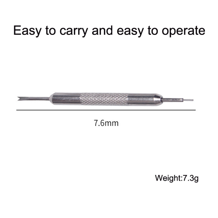 360 PCS / Set with Ear Batch 10-27mm Strap Connecting Shaft Stainless Steel Watch Spring Bar